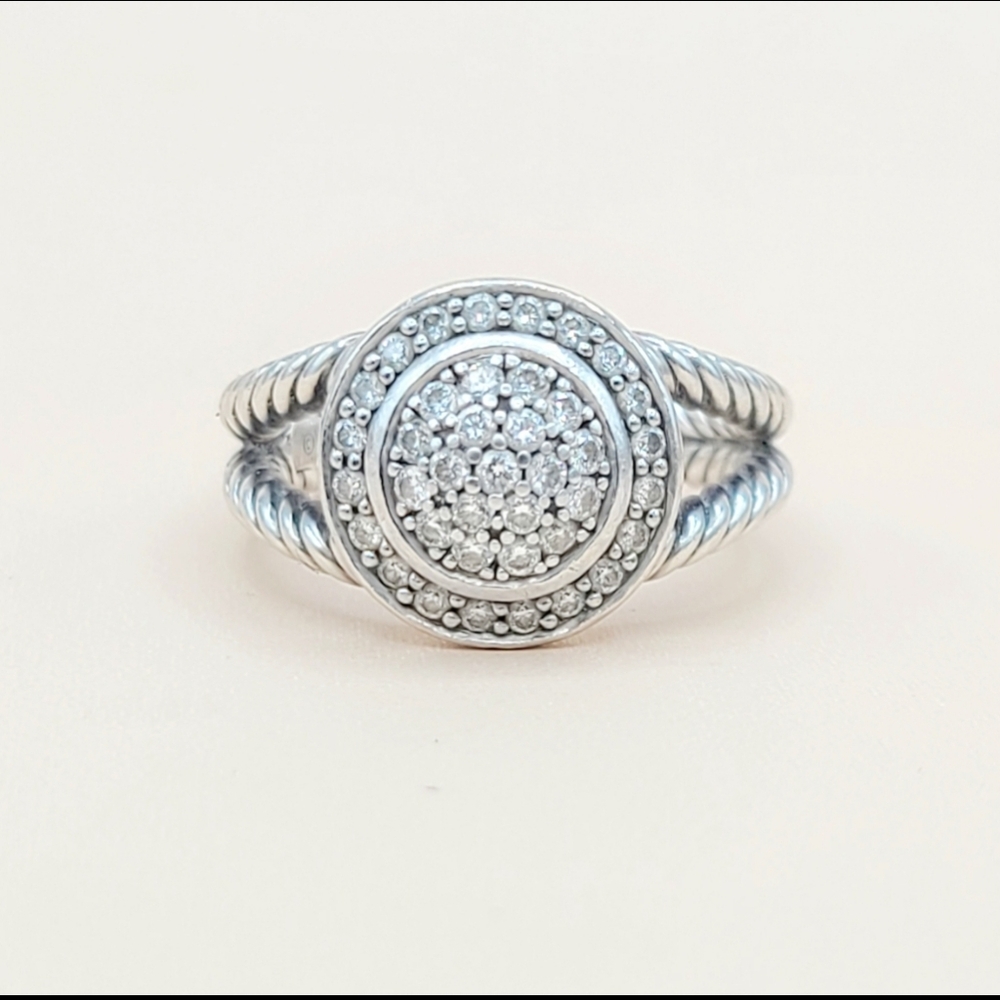 David Yurman Petite Cerise Diamond Ring